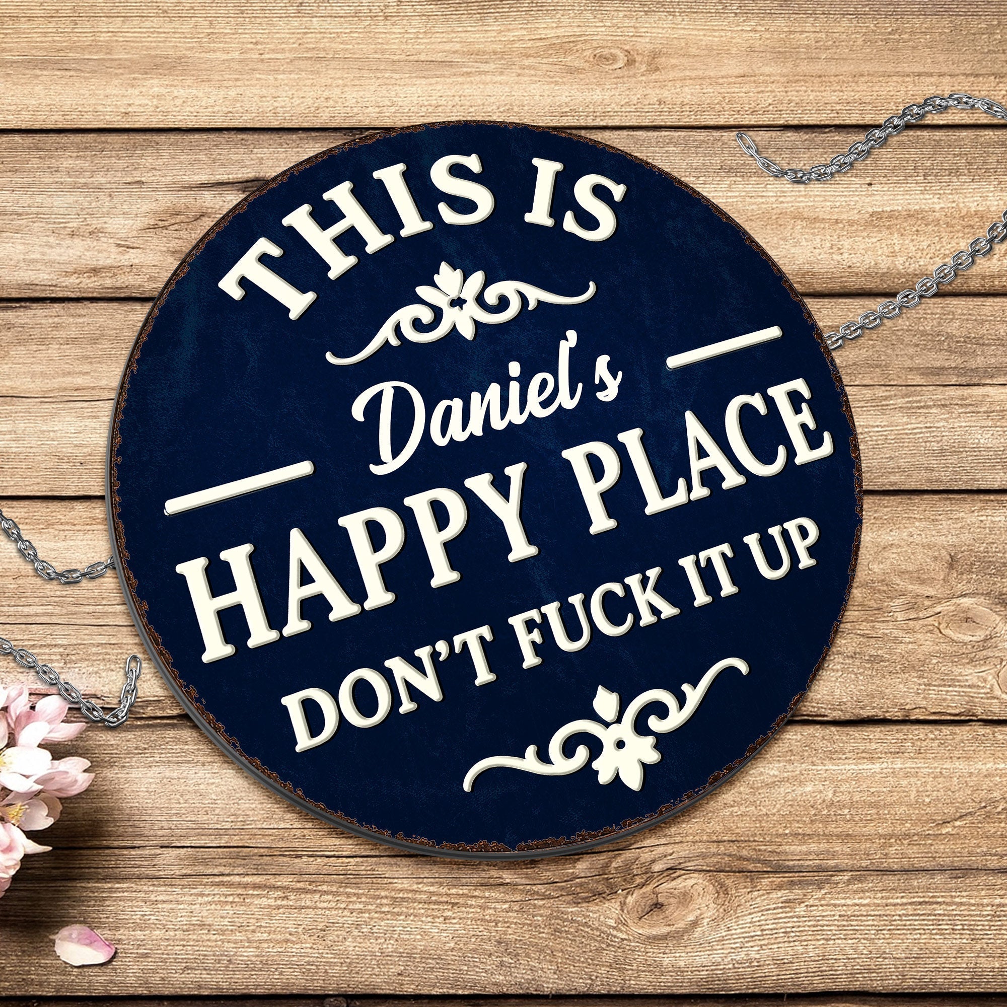 Personalized Custom Metal Sign Unique Gift for Family & Friends