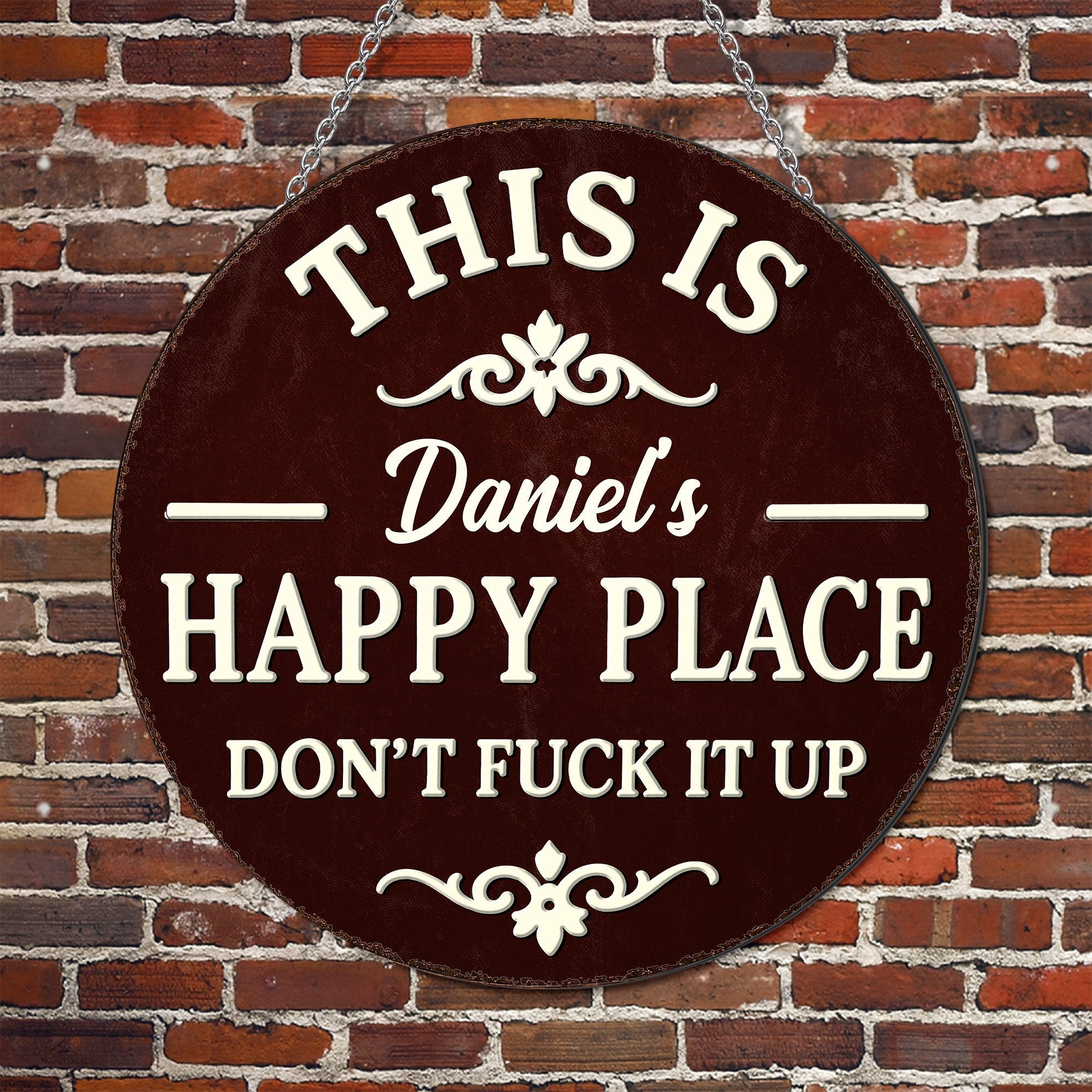 Personalized Custom Metal Sign Unique Gift for Family & Friends