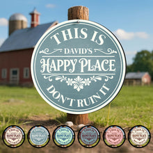 Load image into Gallery viewer, Personalized Custom Shaped Metal Sign Family Gift Decor
