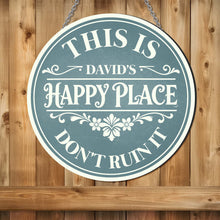 Load image into Gallery viewer, Personalized Custom Shaped Metal Sign Family Gift Decor
