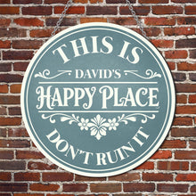 Load image into Gallery viewer, Personalized Custom Shaped Metal Sign Family Gift Decor
