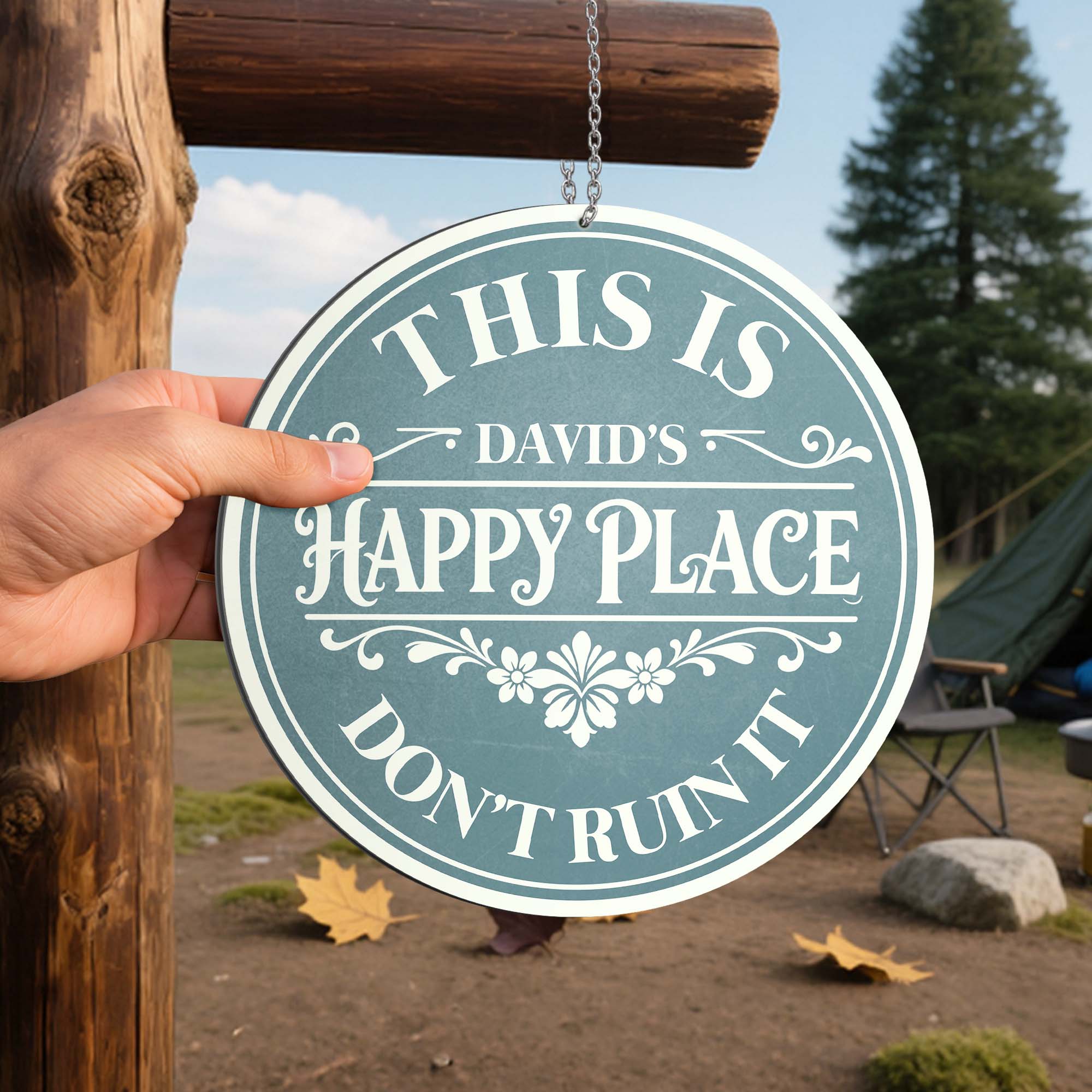 Personalized Custom Shaped Metal Sign Family Gift Decor