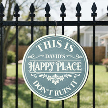 Load image into Gallery viewer, Personalized Custom Shaped Metal Sign Family Gift Decor
