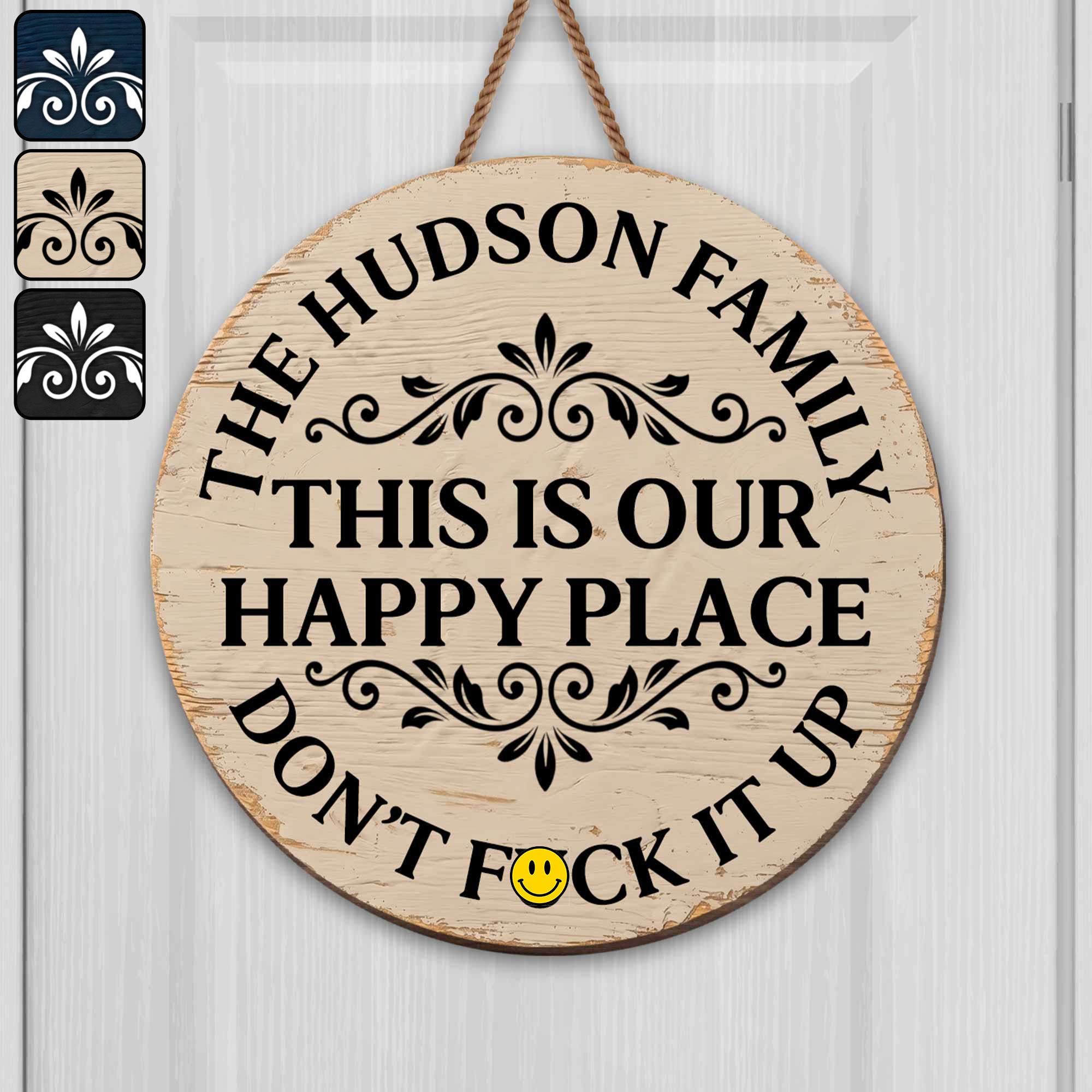 Personalized Custom Wood Sign Family Wall Decor Gift