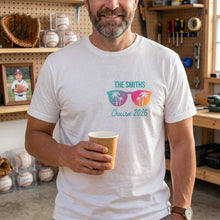 Load image into Gallery viewer, Personalized Family T-Shirt Custom Name Design Front &amp; Back

