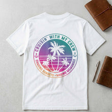 Load image into Gallery viewer, Personalized Family T-Shirt Custom Name Design Front &amp; Back
