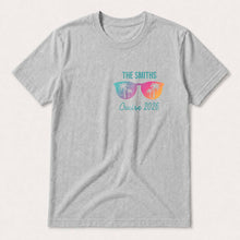 Load image into Gallery viewer, Personalized Family T-Shirt Custom Name Design Front &amp; Back
