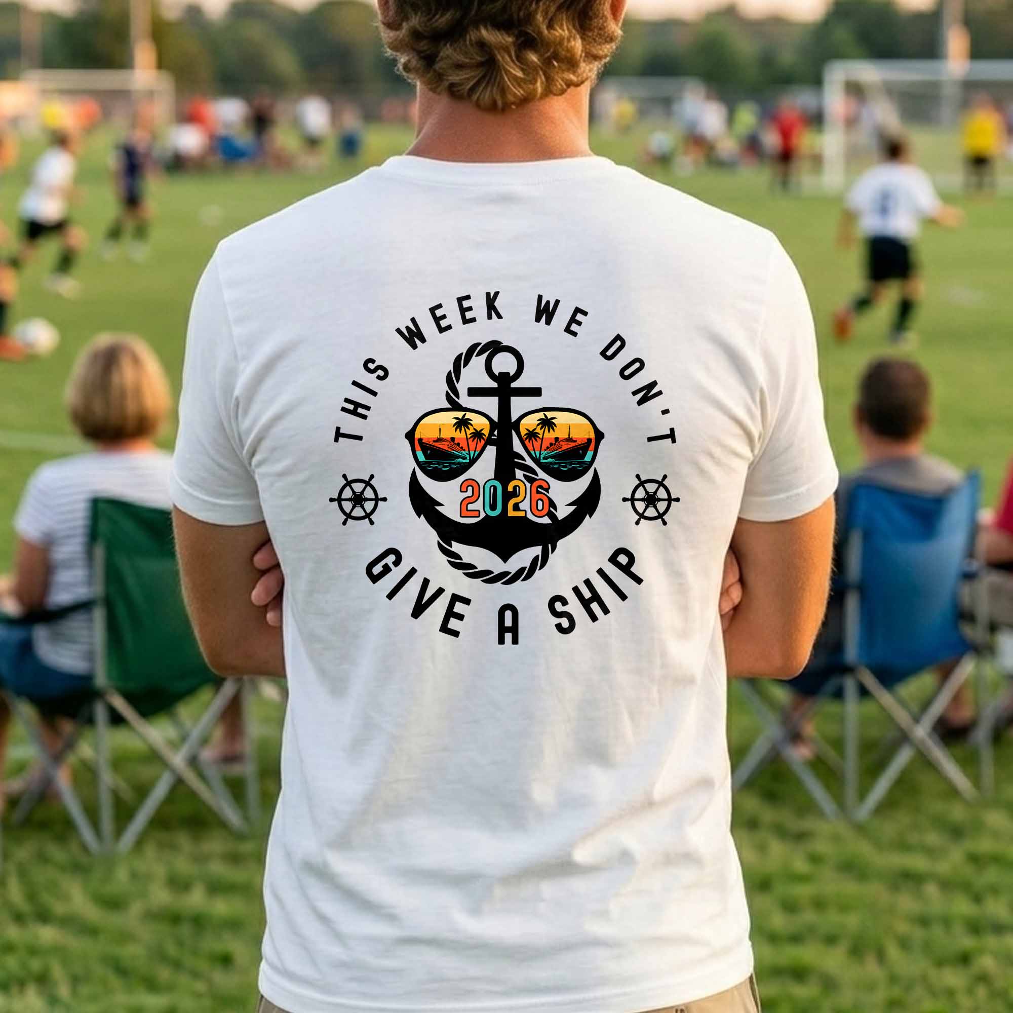 Personalized Custom T-Shirt Anchor Design Gift for Couples