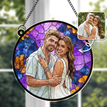 Load image into Gallery viewer, Personalized Photo Suncatcher Custom Gift for Grandma, Mom
