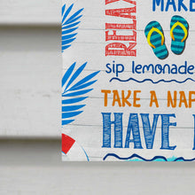 Load image into Gallery viewer, Personalized Garden Flag Custom Family Name Summer Decor
