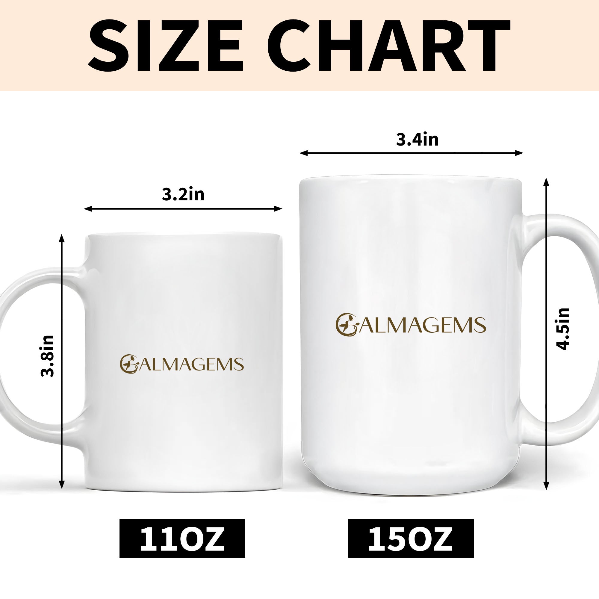 Personalized Custom Accent Mug New Home Gift for Family