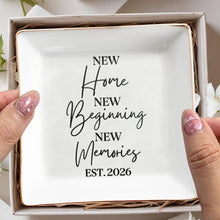 Load image into Gallery viewer, Personalized Ceramic Jewelry Dish Custom Year Gift for Family
