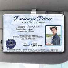 Load image into Gallery viewer, Personalized Car Visor Clip Custom Name Crown Gift for Daughter
