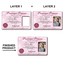 Load image into Gallery viewer, Personalized Car Visor Clip Custom Name Crown Gift for Daughter
