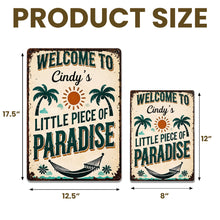 Load image into Gallery viewer, Personalized Metal Sign Custom Family Name Gift for Home Decor
