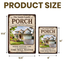 Load image into Gallery viewer, Personalized Metal Sign Custom Family Decor Gift for Home
