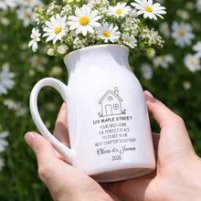 Load image into Gallery viewer, Personalized Ceramic Flower Vase Custom Name Family Gift
