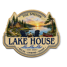 Load image into Gallery viewer, Personalized Custom Lake House Doormat Unique Cabin Gift
