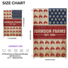 Load image into Gallery viewer, Personalized Double-Sided Garden Flag Custom Name for Farm Lovers
