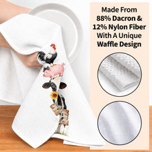 Load image into Gallery viewer, Personalized Farm Kitchen Towel Custom Family Name Gift

