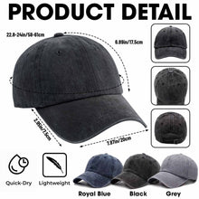 Load image into Gallery viewer, Personalized Fishing Cap Custom Name Denim Gift for Dad
