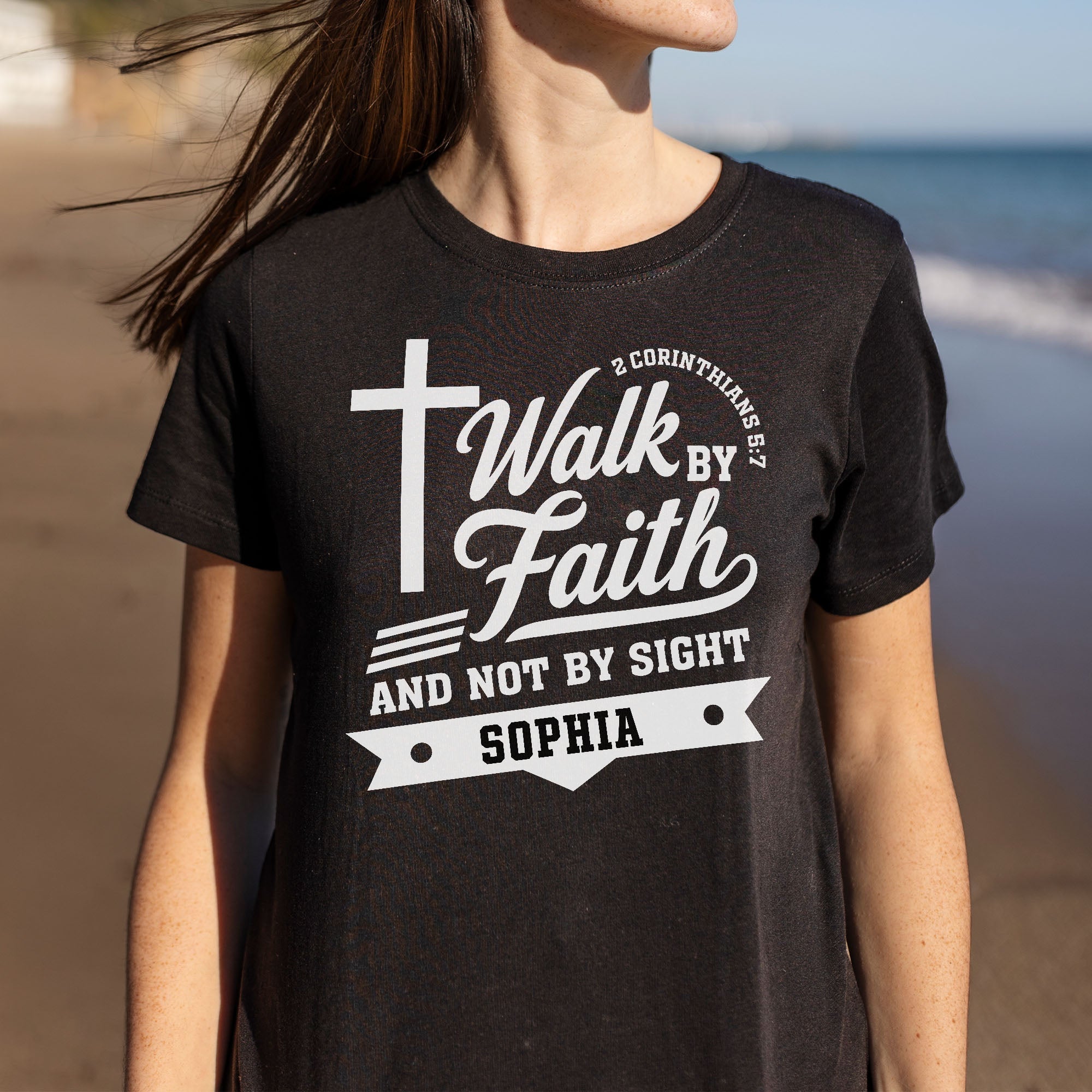 Personalized Bible Verse T-Shirt & Hoodie Custom Gift for Christians