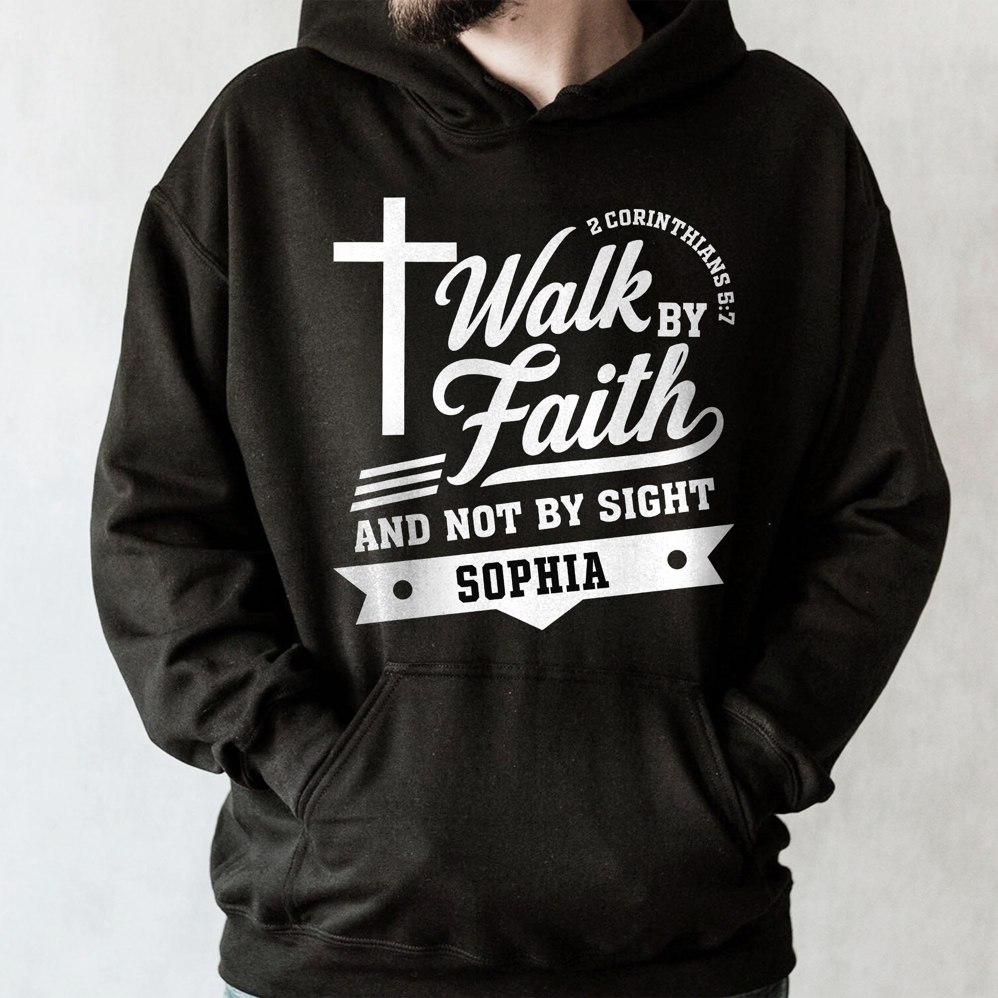 Personalized Bible Verse T-Shirt & Hoodie Custom Gift for Christians