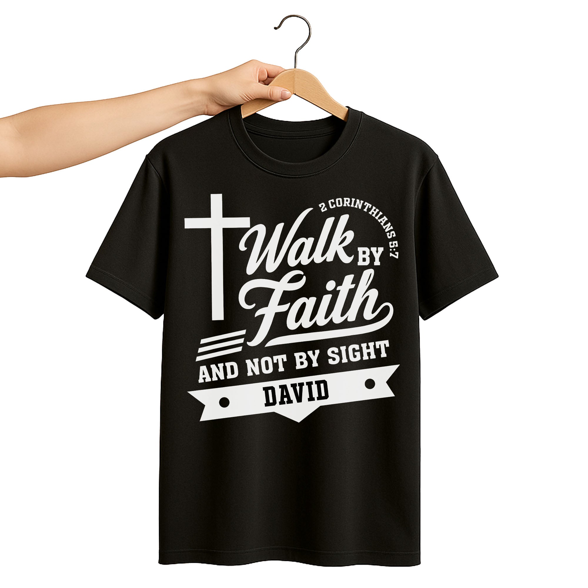 Personalized Bible Verse T-Shirt & Hoodie Custom Gift for Christians