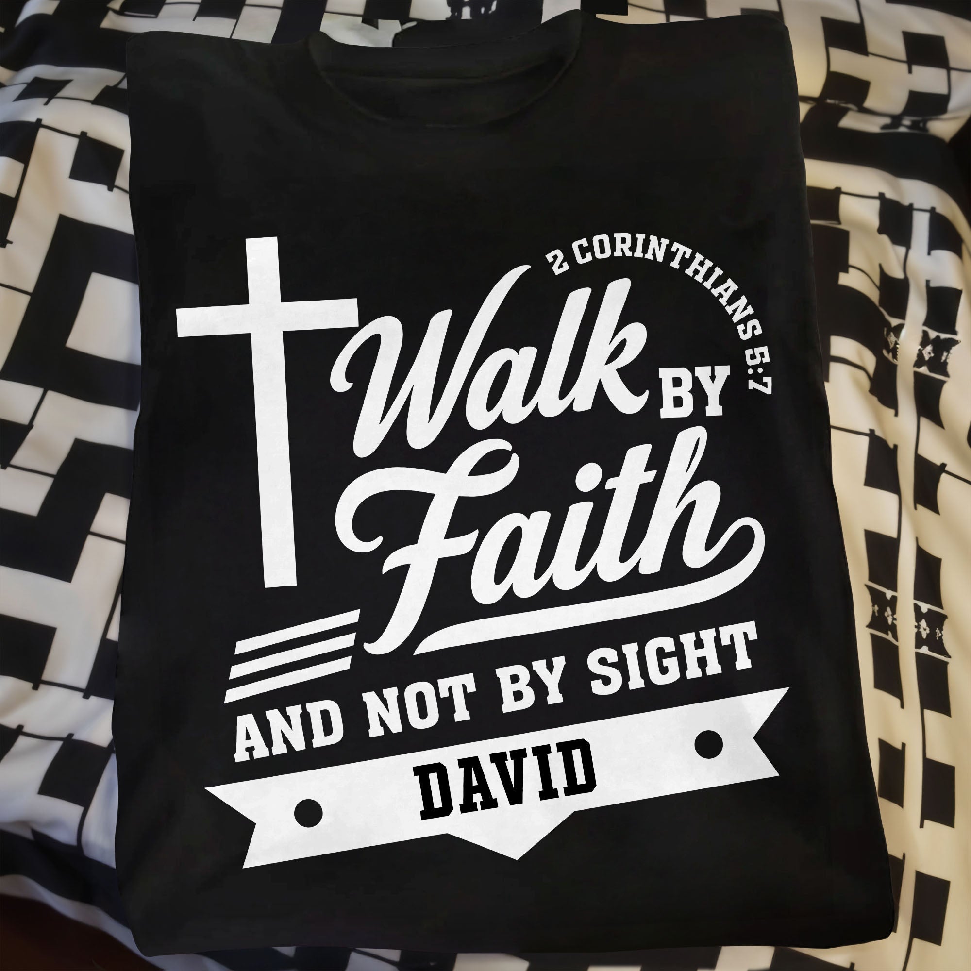 Personalized Bible Verse T-Shirt & Hoodie Custom Gift for Christians
