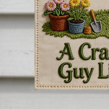 Load image into Gallery viewer, Personalized Garden Flag Custom Text for Plant Lovers
