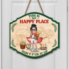 Load image into Gallery viewer, Personalized Custom Shaped Wood Sign for Gardening Lovers - Eco-Friendly Gift
