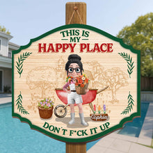 Load image into Gallery viewer, Personalized Custom Shaped Wood Sign for Gardening Lovers - Eco-Friendly Gift
