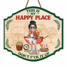Load image into Gallery viewer, Personalized Custom Shaped Wood Sign for Gardening Lovers - Eco-Friendly Gift
