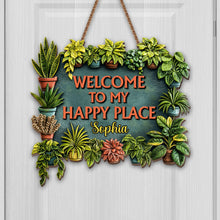 Load image into Gallery viewer, Personalized Custom Wood Sign for Gardening Lovers Gift
