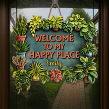 Load image into Gallery viewer, Personalized Custom Wood Sign for Gardening Lovers Gift
