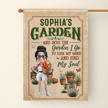 Load image into Gallery viewer, Personalized Double-Sided Garden Flag Custom Name Gift for Mom
