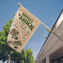 Load image into Gallery viewer, Personalized Double-Sided Garden Flag Custom Name Gift for Mom
