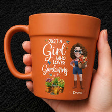 Load image into Gallery viewer, Personalized Plant Pot Ceramic Mug Custom Gift for Gardener
