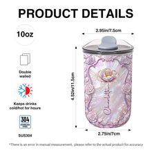 Load image into Gallery viewer, Personalized Custom 10oz Birth Month Flower Tumbler Gift
