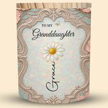 Load image into Gallery viewer, Personalized Glass LED Memory Jar Custom Name for Granddaughter
