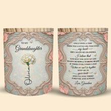 Load image into Gallery viewer, Personalized Glass LED Memory Jar Custom Name for Granddaughter
