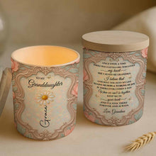 Load image into Gallery viewer, Personalized Glass LED Memory Jar Custom Name for Granddaughter
