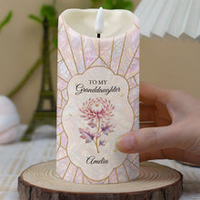 Load image into Gallery viewer, Personalized LED Candle Custom Name Gift for Granddaughter
