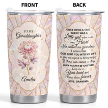 Load image into Gallery viewer, Personalized 20oz Stainless Steel Tumbler for Granddaughter Gift

