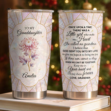 Load image into Gallery viewer, Personalized 20oz Stainless Steel Tumbler for Granddaughter Gift
