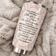 Load image into Gallery viewer, Personalized 20oz Stainless Steel Tumbler for Granddaughter Gift
