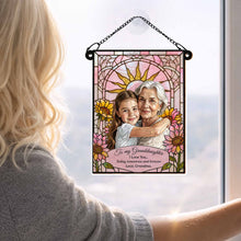 Load image into Gallery viewer, Personalized Granddaughter Suncatcher Custom Gift Idea
