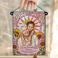 Load image into Gallery viewer, Personalized Granddaughter Suncatcher Custom Gift Idea
