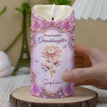 Load image into Gallery viewer, Personalized LED Candle Custom Name Gift for Granddaughter
