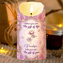 Load image into Gallery viewer, Personalized LED Candle Custom Rose Gift for Granddaughter
